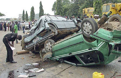 Road accident after heavy rains kills 21 in Nigeria 