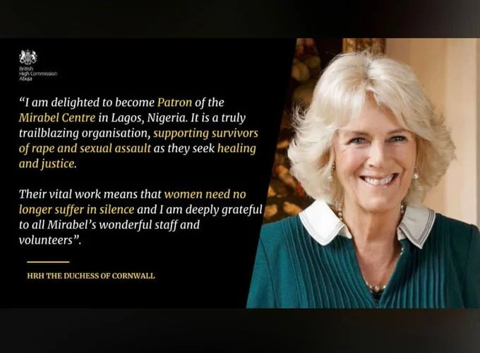 Duchess becomes patron of Nigeria's first rape survivors centre 