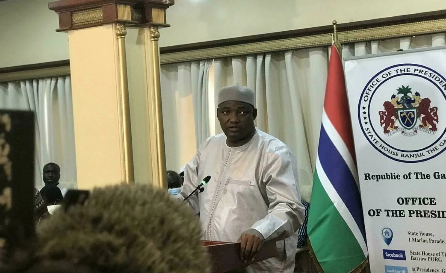 Gambia's President-Elect Adama Barrow Makes New Constitution a Priority