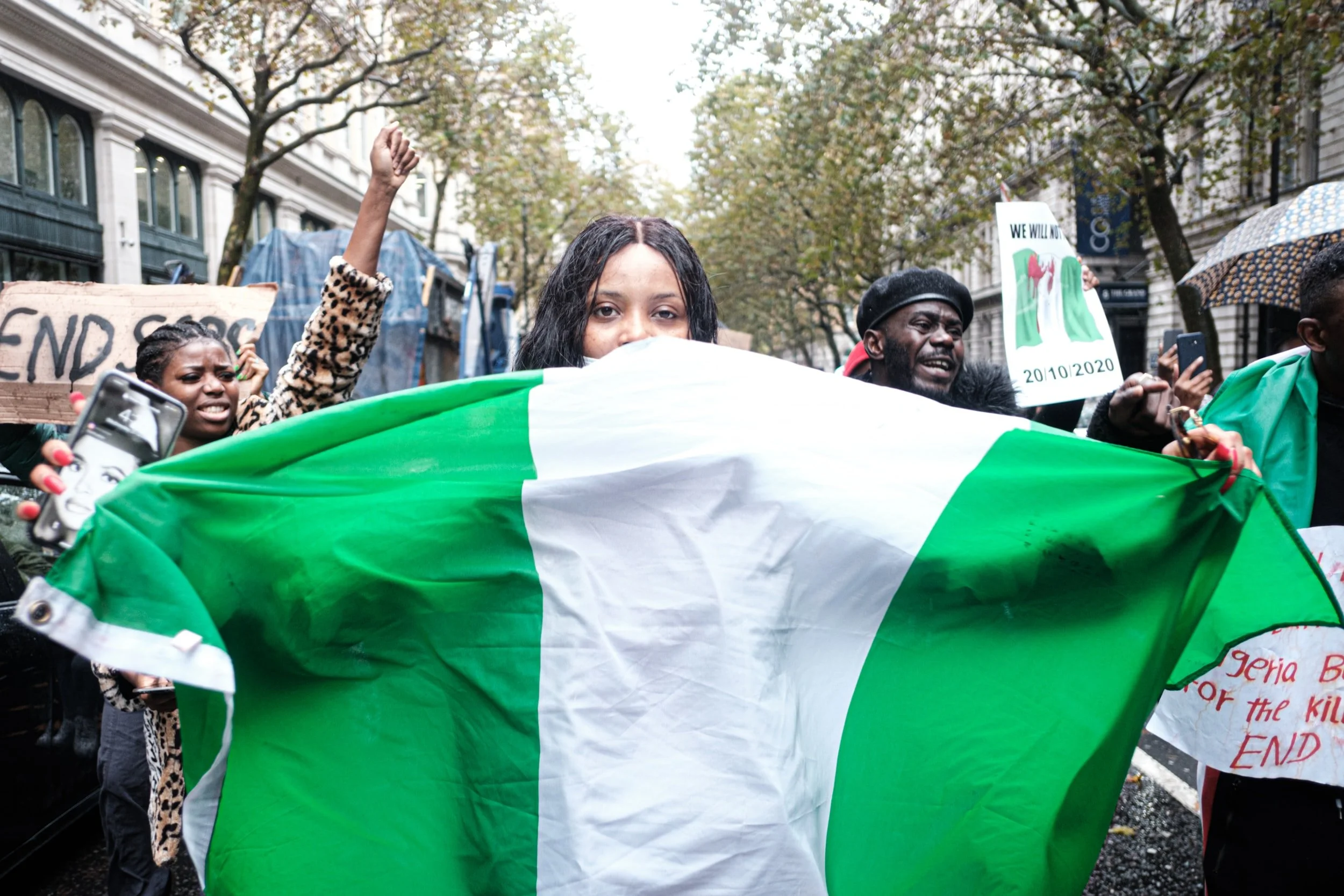 Protesters demand gender equality in Nigeria