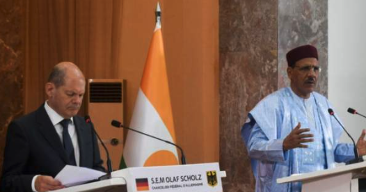 Niger hails military ties with Germany on Scholz tour