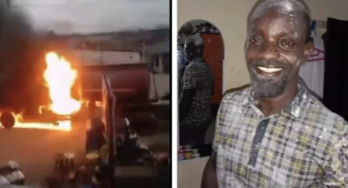 Nigerian 'hero' who drove a tanker on fire to safety