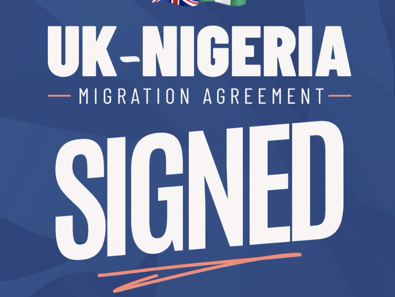 UK signs deal with Nigeria on illegal migration
