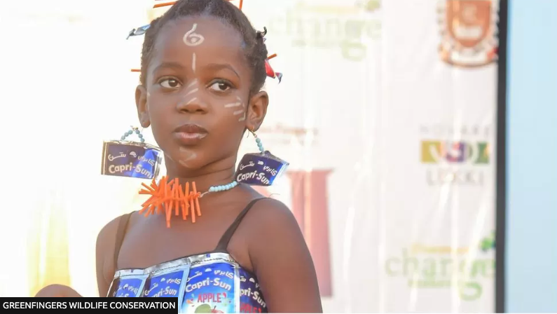 Nigeria: Teens upcycle rubbish in modern fashion show