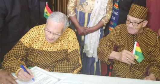 'Black Wall Street' survivors granted Ghana citizenship