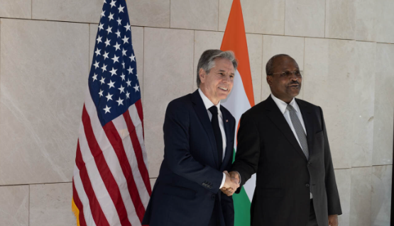 Aid, Praise For Niger Republic as U.S. Secretary Blinken Visits