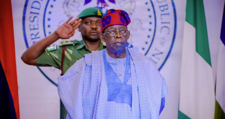 Tinubu Arrives Paris Venue of Global Finance Summit