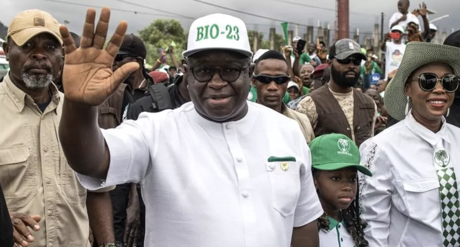Sierra Leone election: Julius Maada Bio re-elected as opposition cries foul