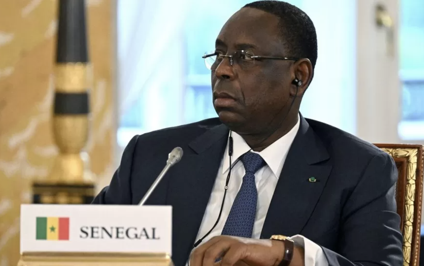 Senegal President Macky Sall says he won't run for third term 