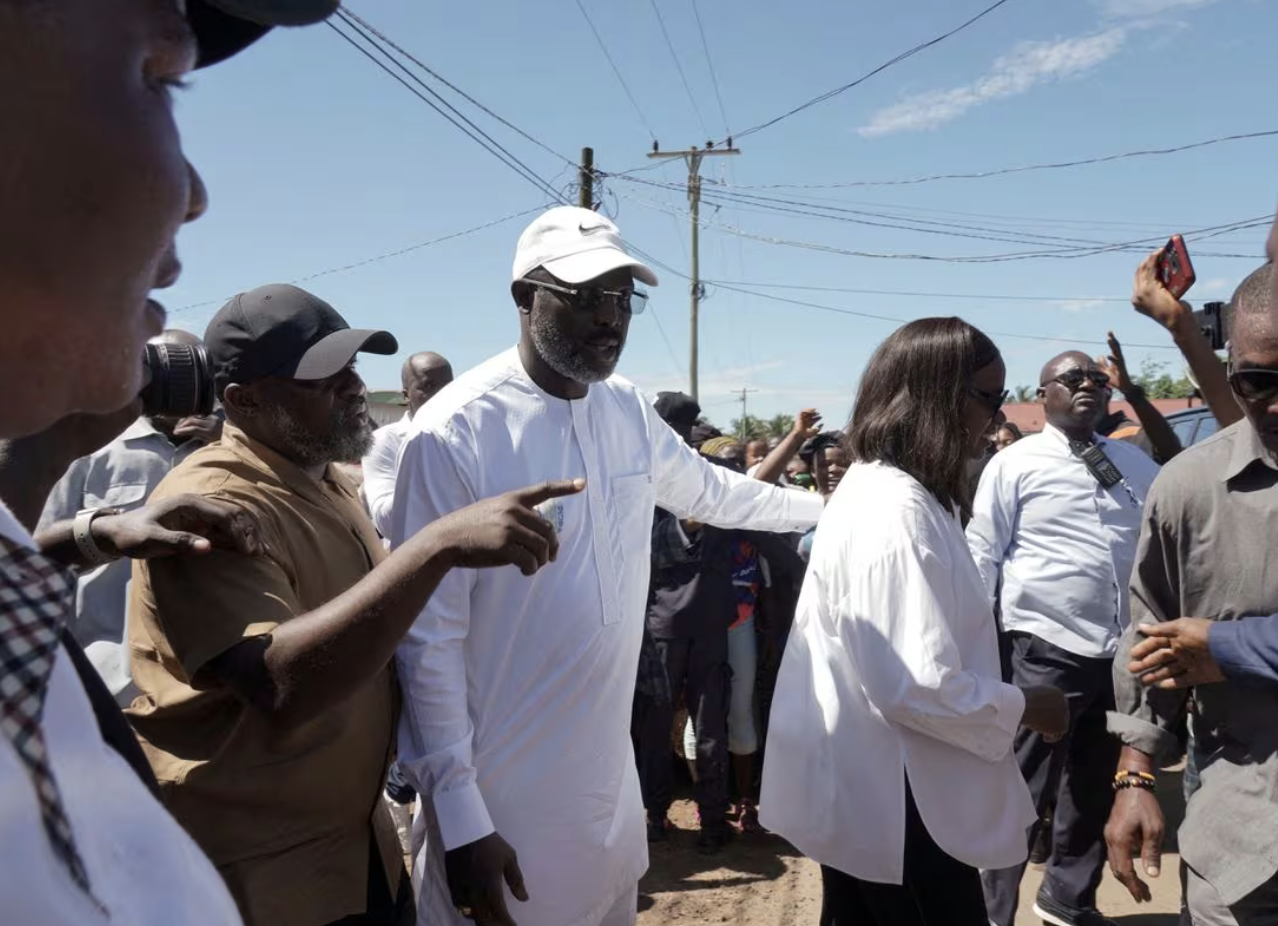 Liberia heads to competitive runoff between President Weah and former VP Boakai