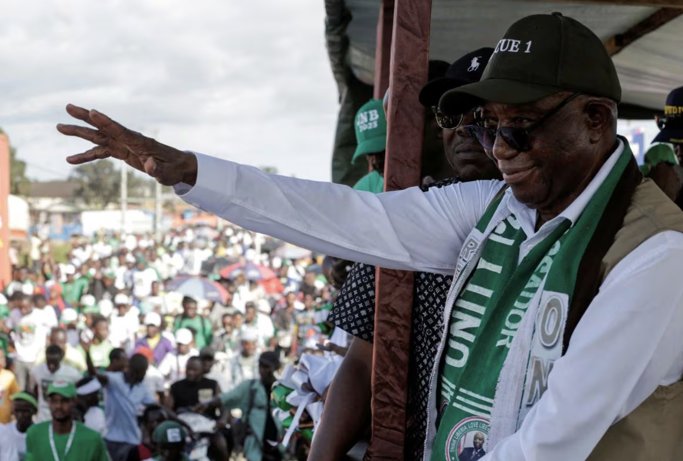 Liberia presidential run-off: opposition's Boakai maintains slim lead