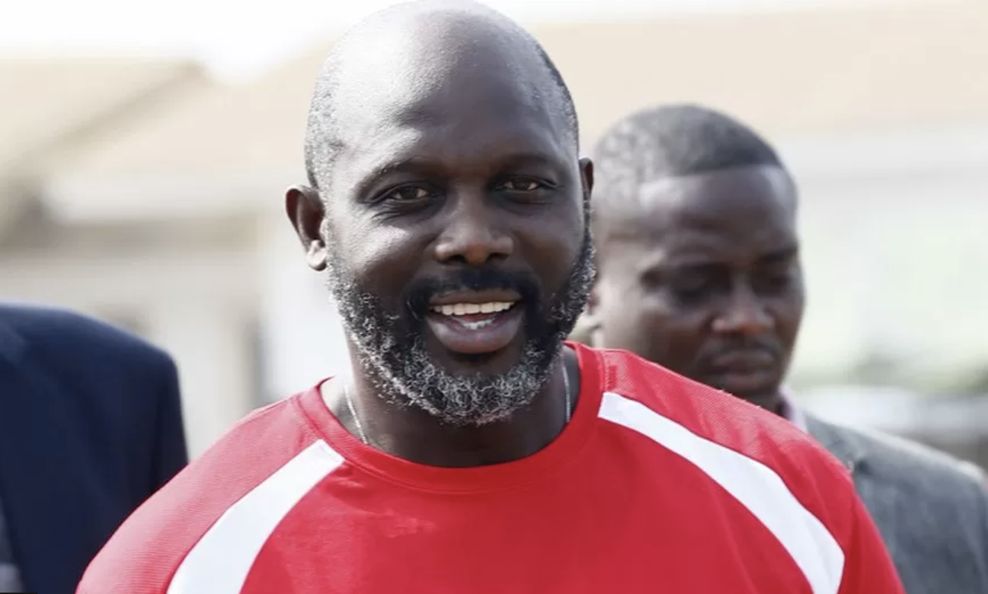 Liberian leader George Weah hailed for his sportsmanship after accepting defeat