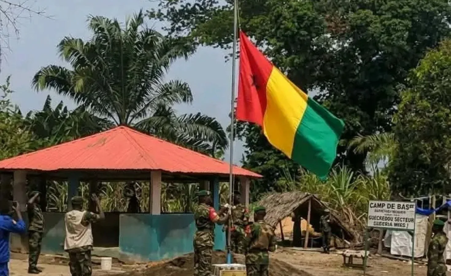 Guinean Soldiers Hoist Flag in Liberian Territory, Sparking Fears, Anger Among Residents