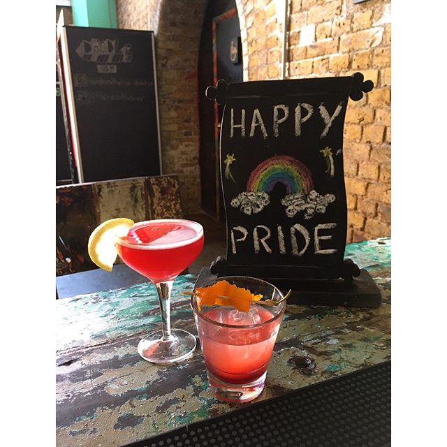 Happy Pride 🏳️&zwj;🌈 from all of us here at The Doodle Bar. Why not join us for a cocktail or two this weekend to celebrate in style 🍸