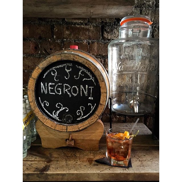 Our cask aged negronis are the perfect, refreshing summer cocktail 🥃