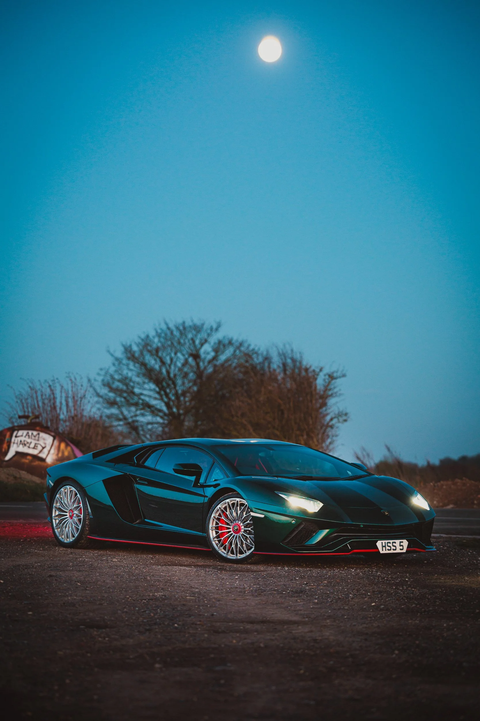 Lamborghini Aventador LP740 4S photographed at Chain Hill