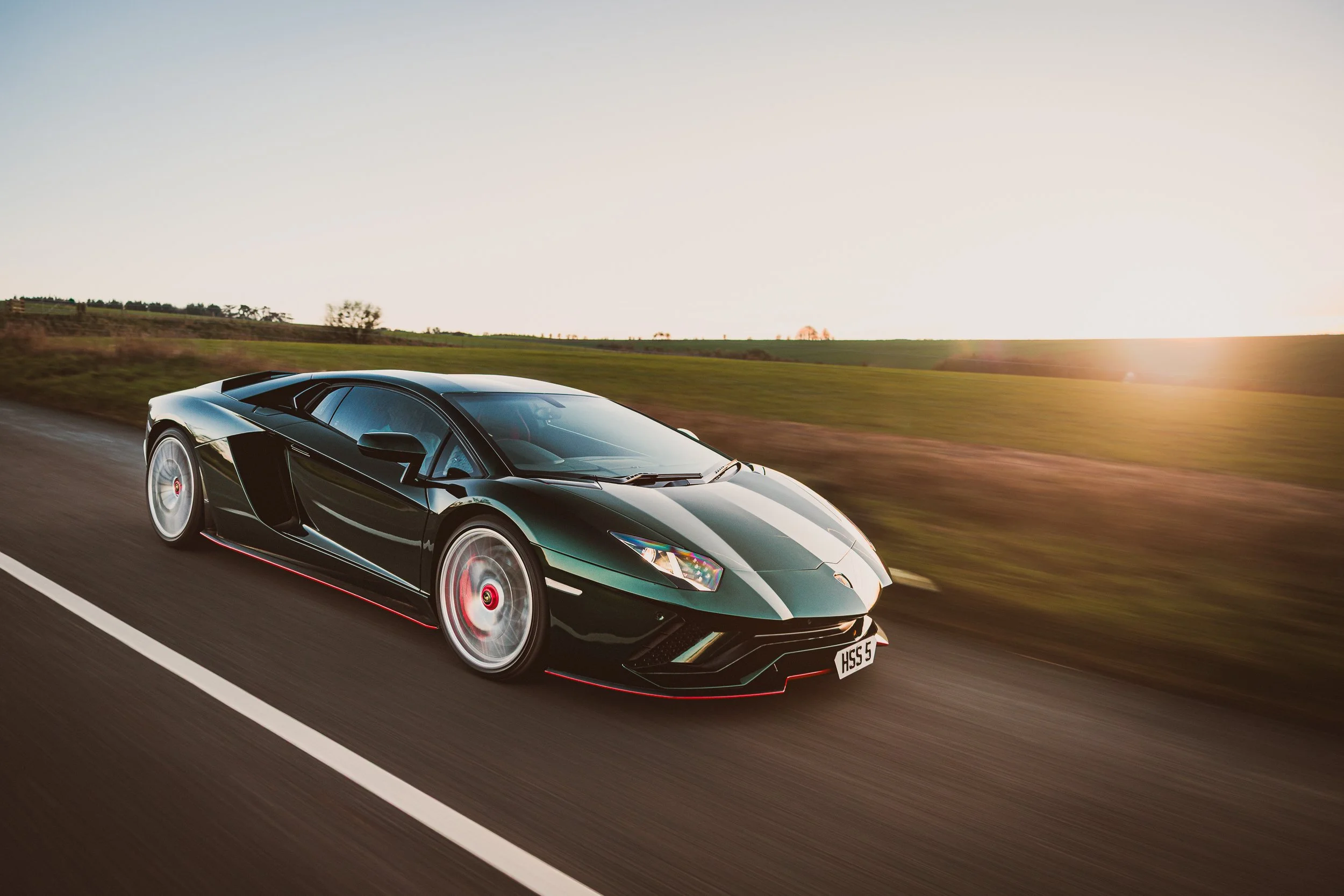 Lamborghini Aventador LP740 4S photographed at Chain Hill
