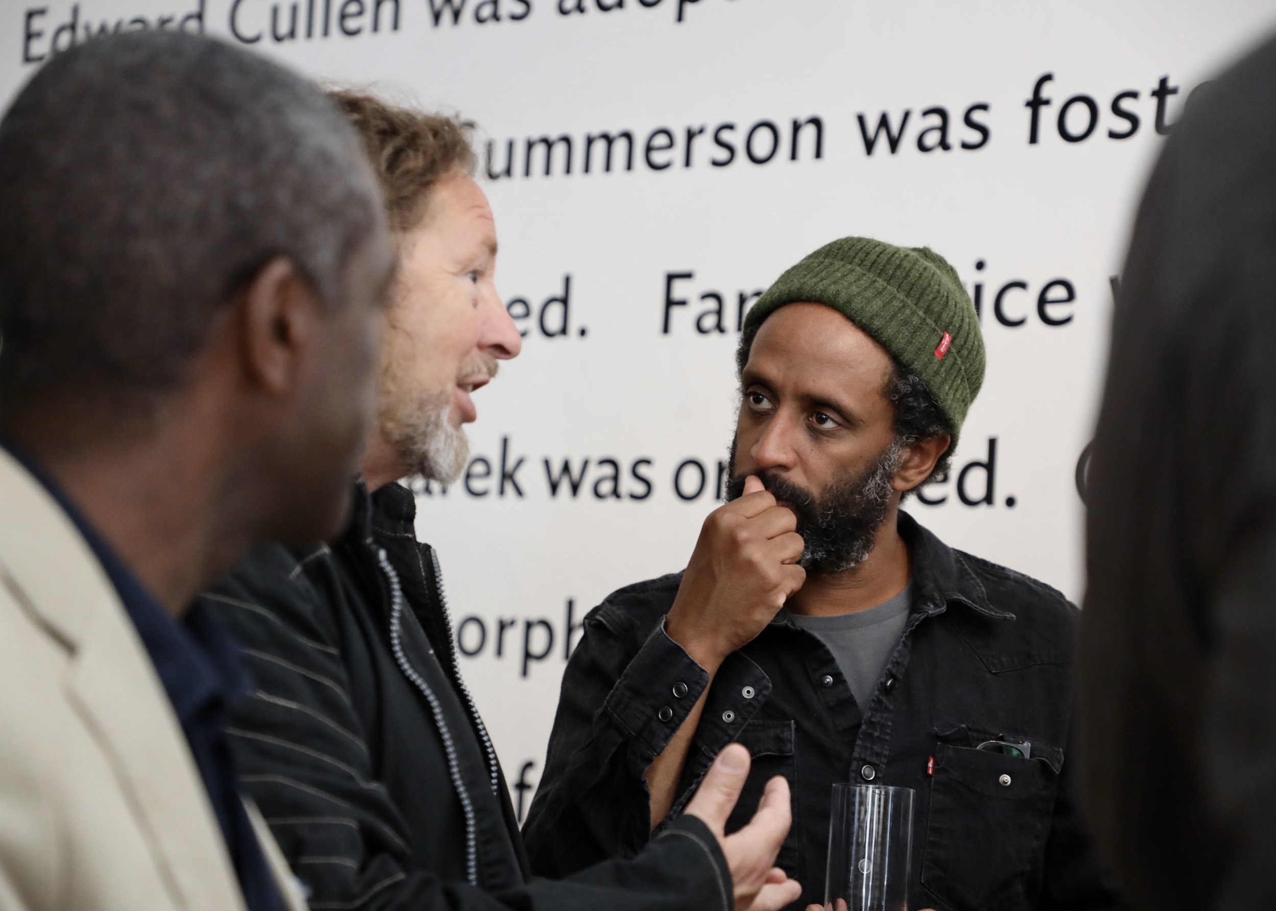 Bafta winning pupetter Marcus Clarke talks with Musician and songwriter (ELBOW) Pete Turner
