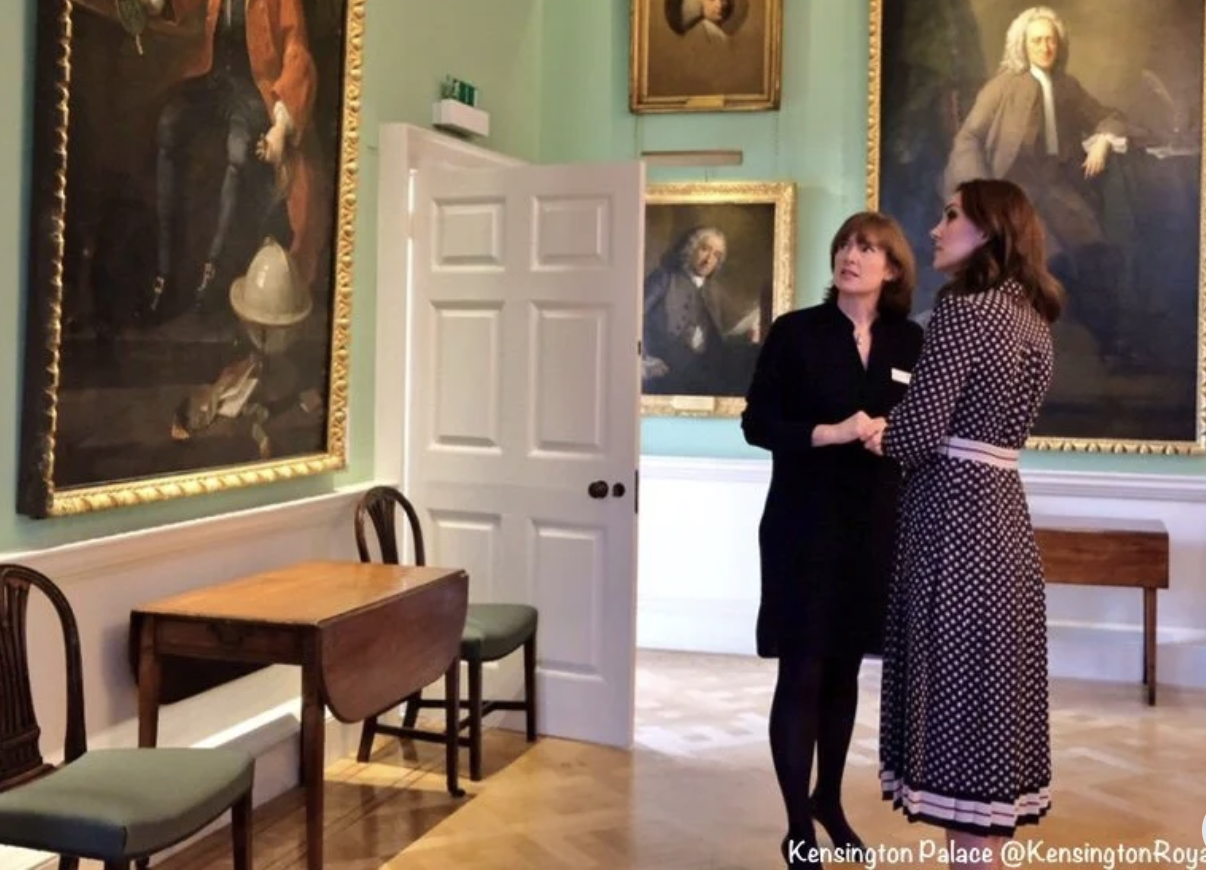 The Duchess of Cambridge at The Foundling Museum