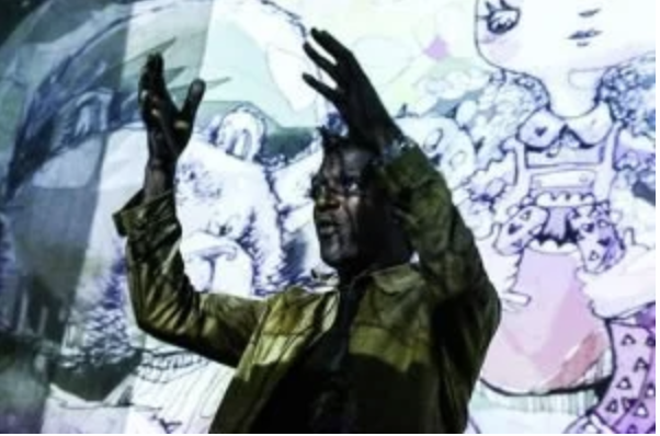 100 words on how NOT to read a poem on stage.