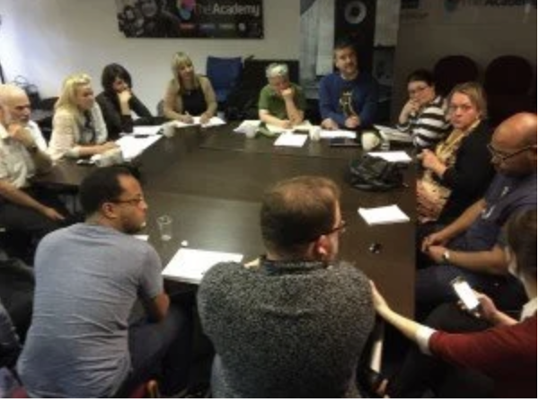 In Angel amongst Angels:  Christmas Dinner &amp; me.