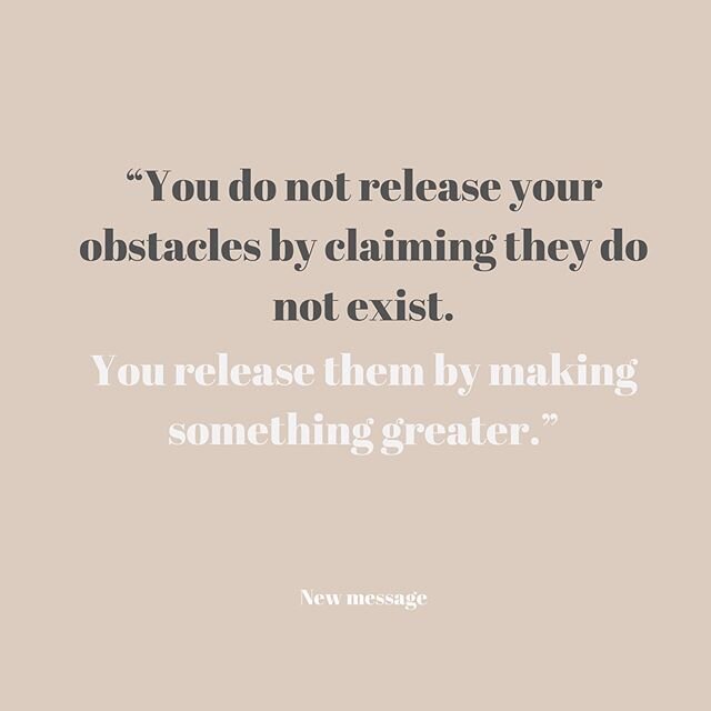 I love this quote so much because it speaks to the intention I hold for all the work I do with people.

The obstacles we face in life are not your fault, you didn&rsquo;t ask for or deserve the emotional pain, and the darkness that caused them simply