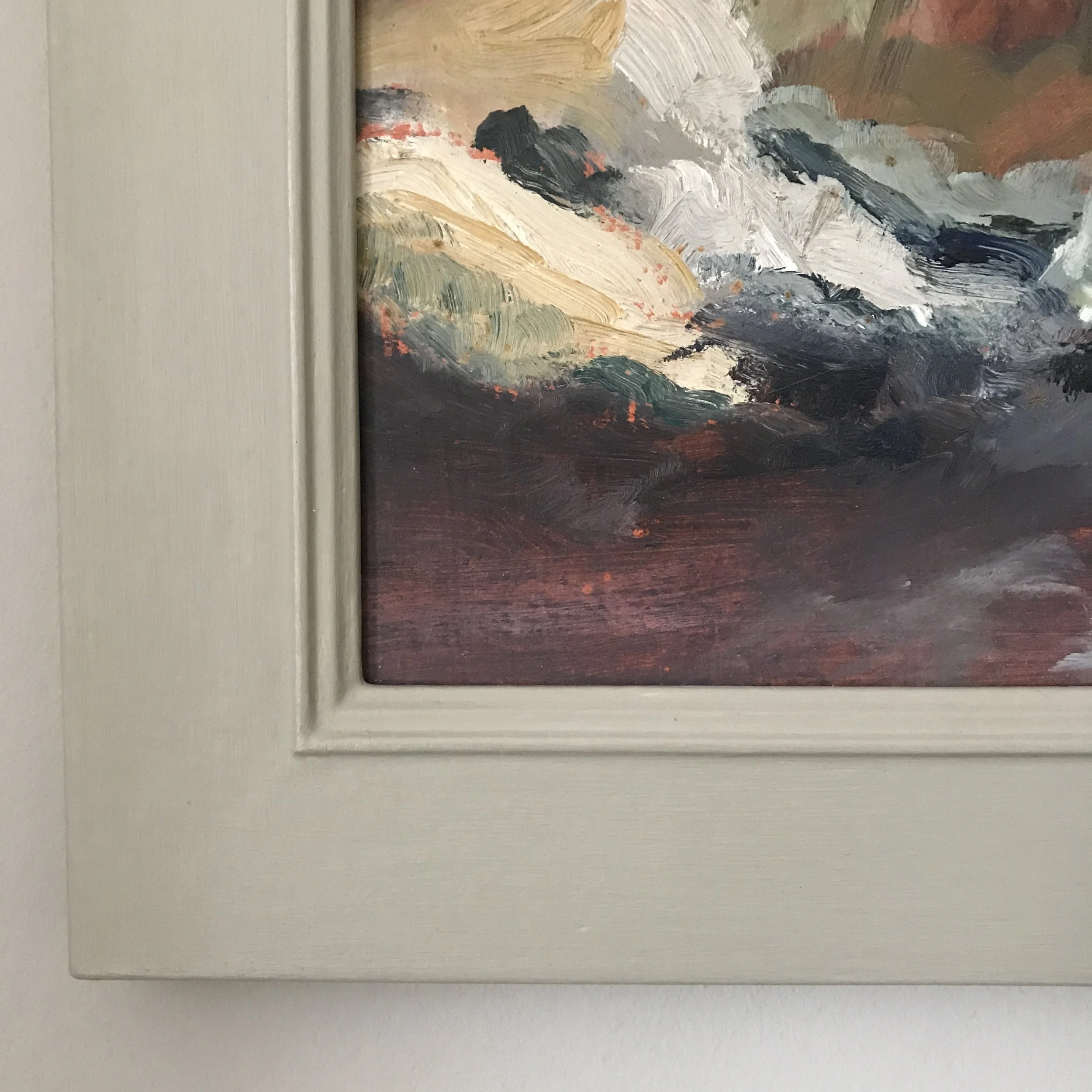 Antique oil painting