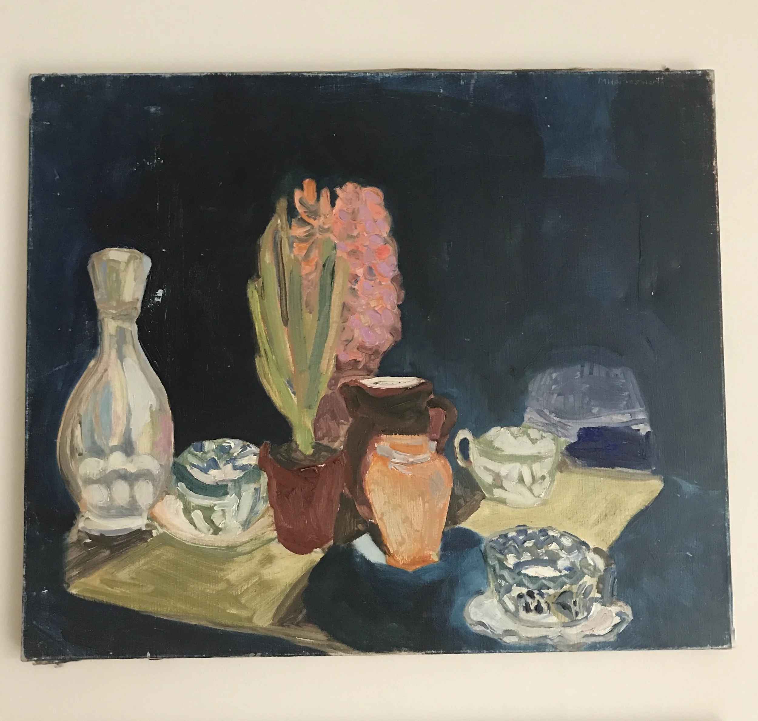 Still life oil on canvas