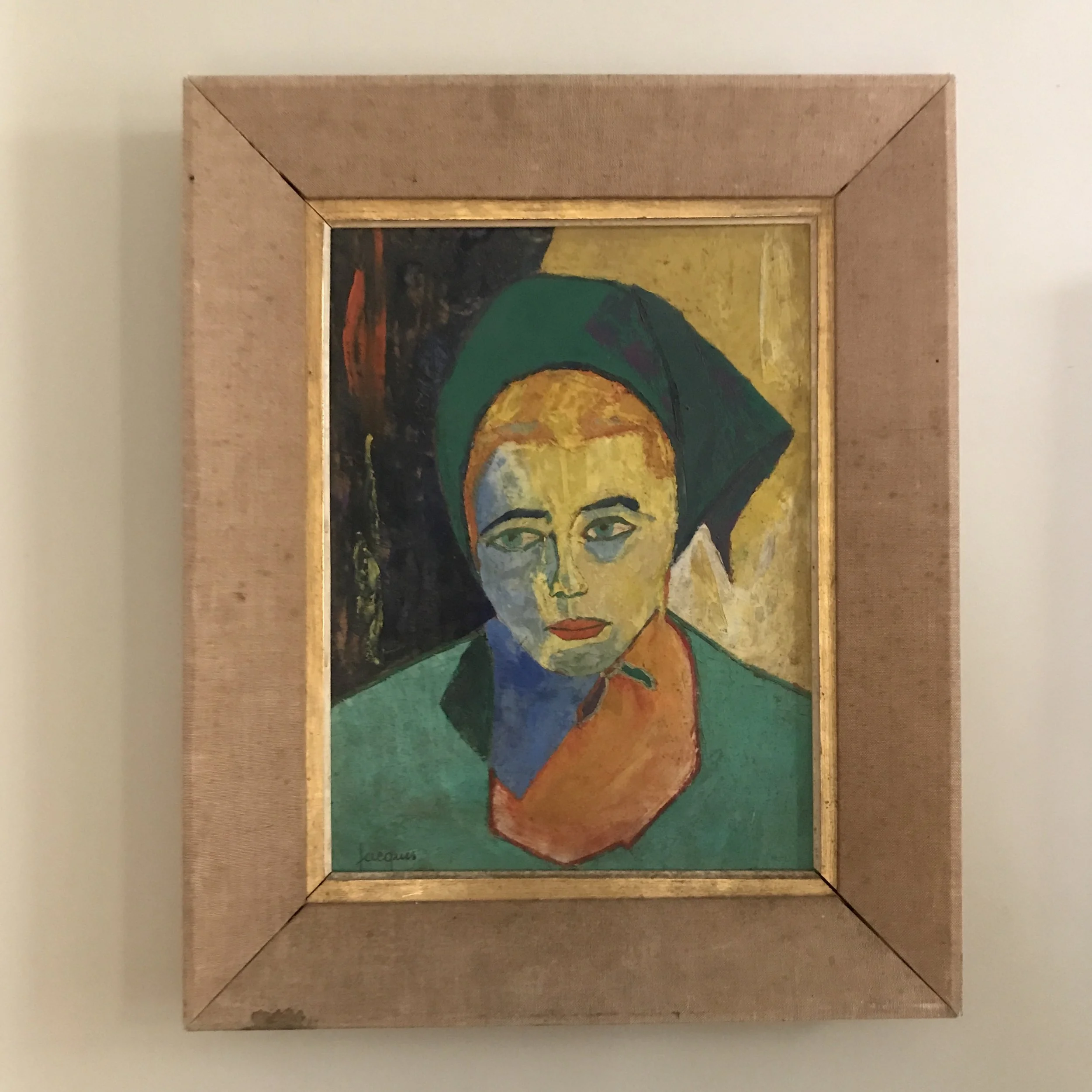 Striking portrait of a woman