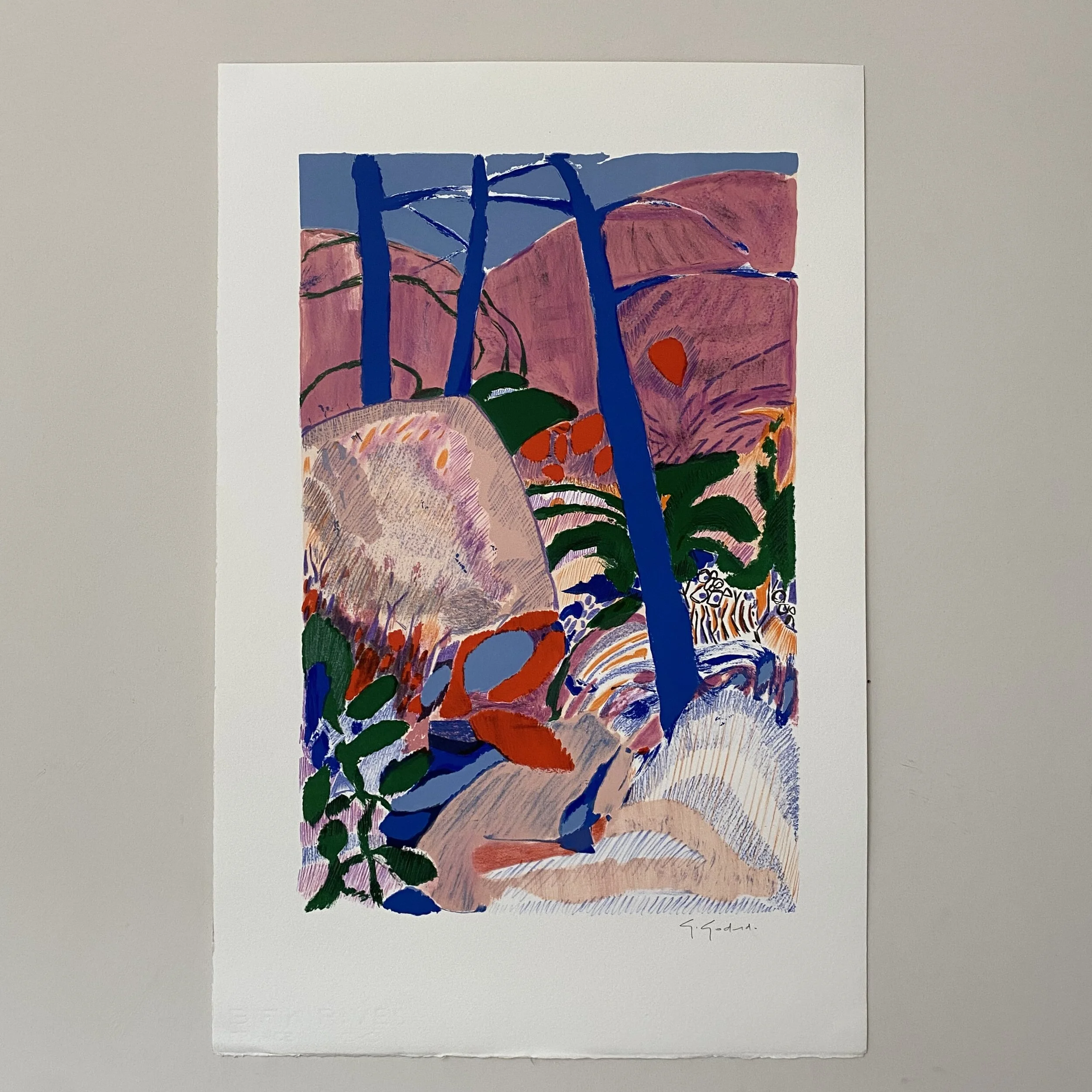 Gabriel Godard lithograph