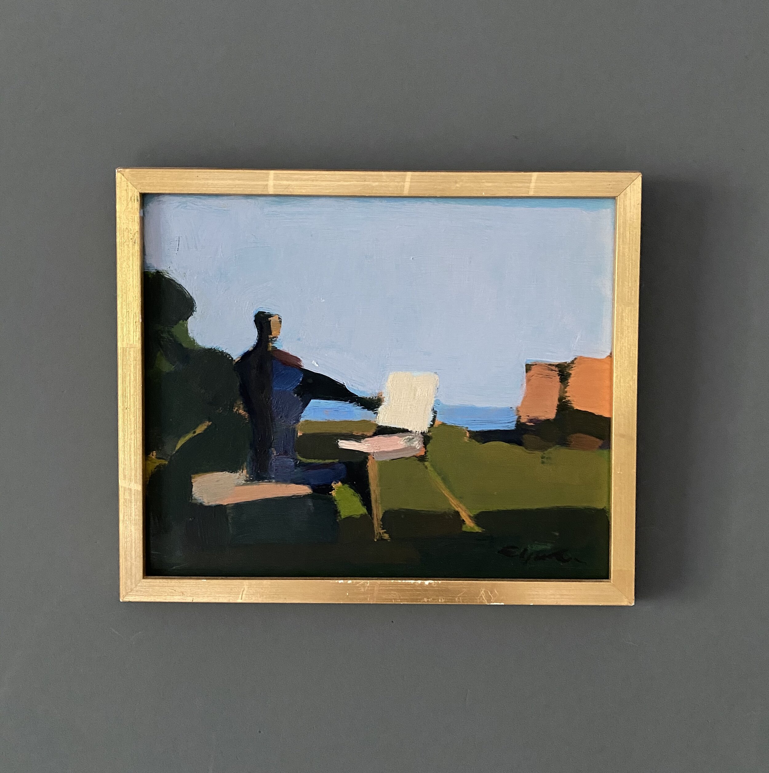 Painting of a painter