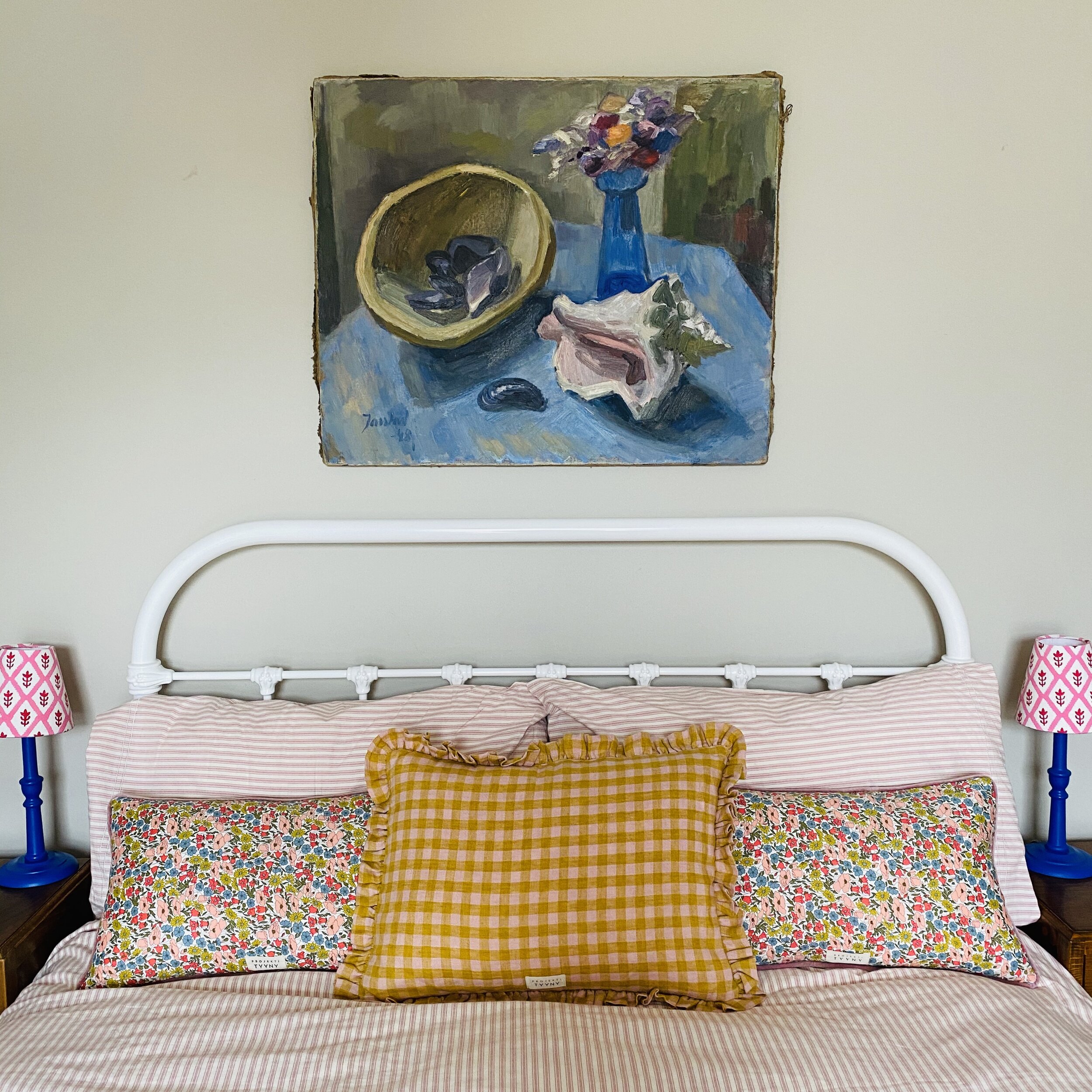 Shell and flower painting