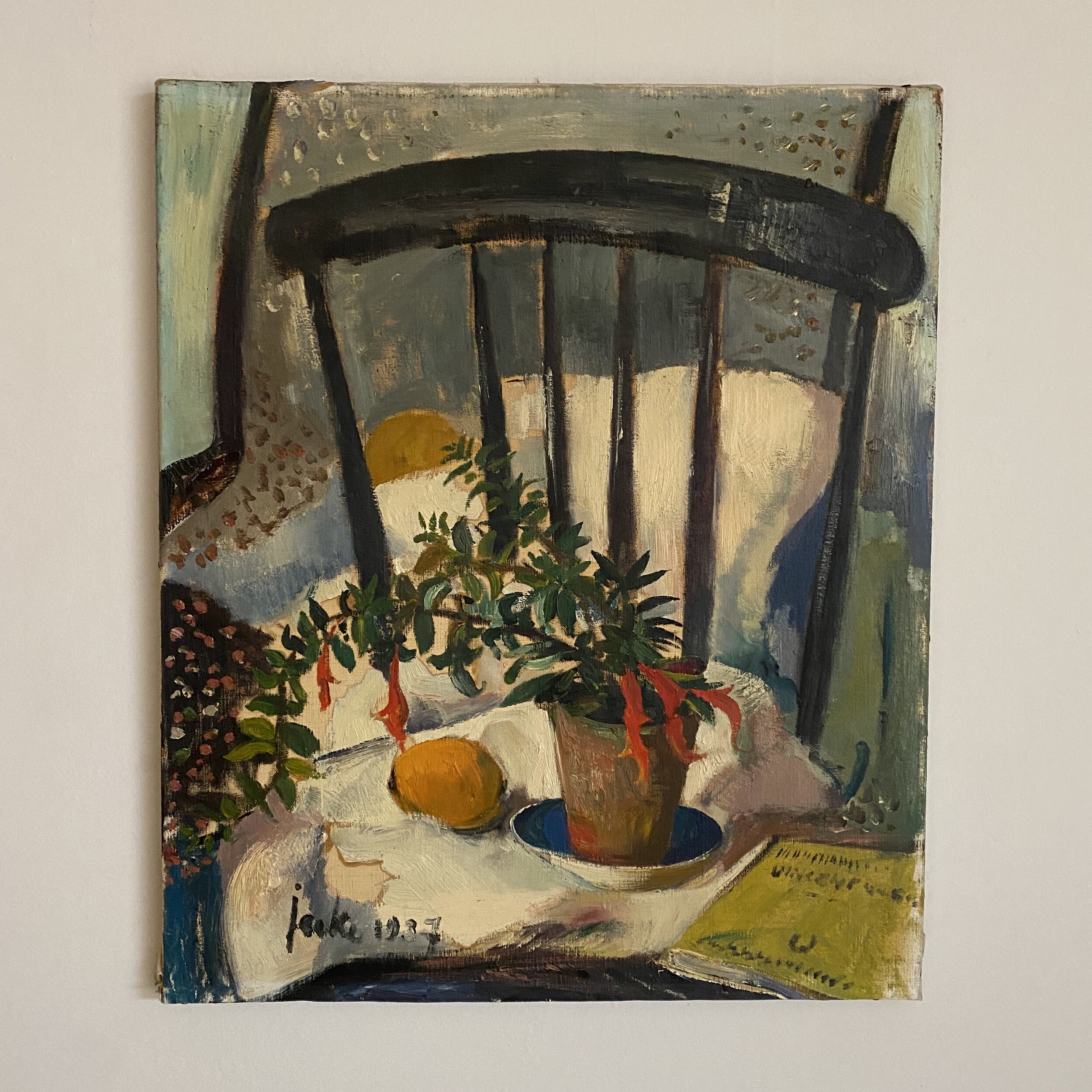 Still life on canvas