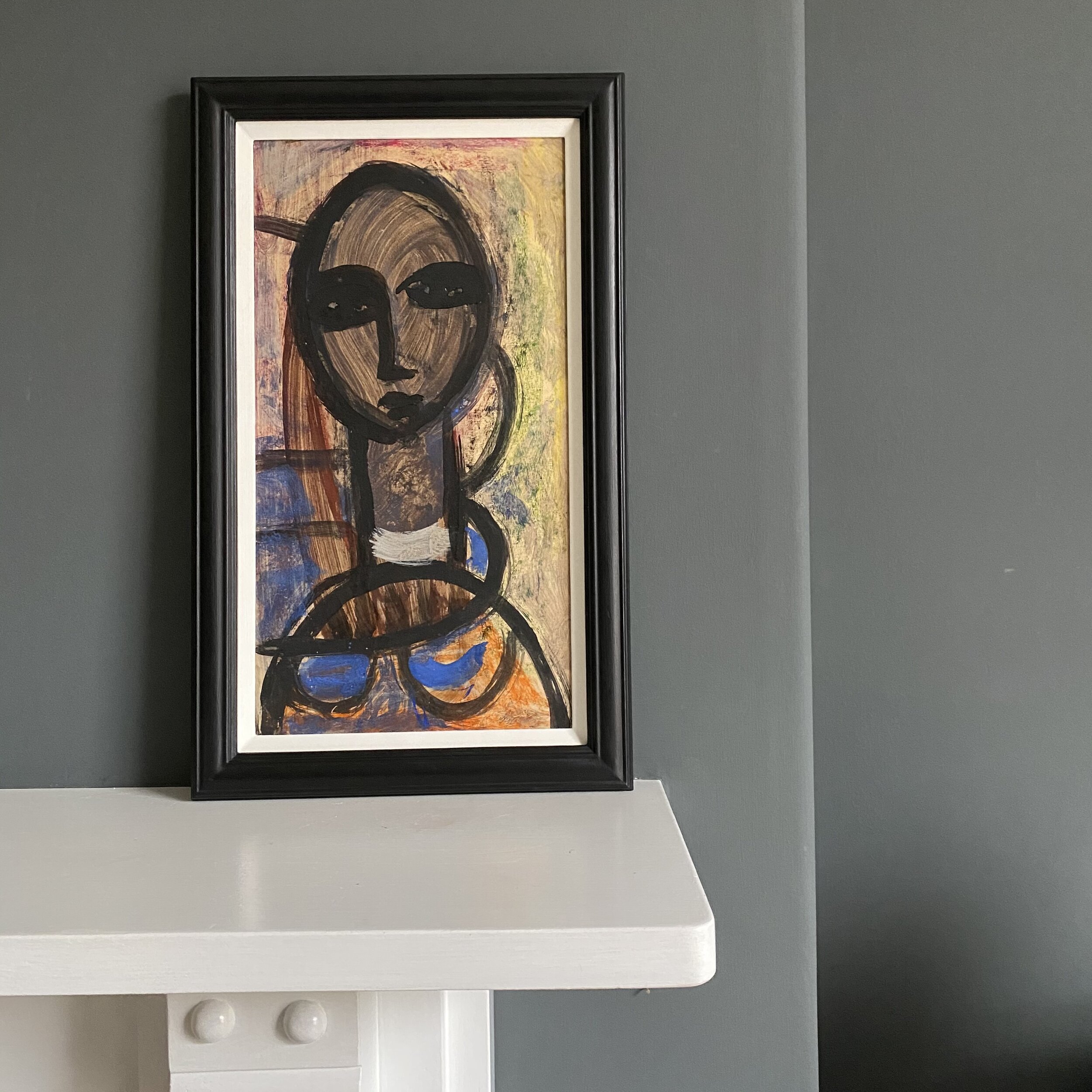 Mid Century portrait