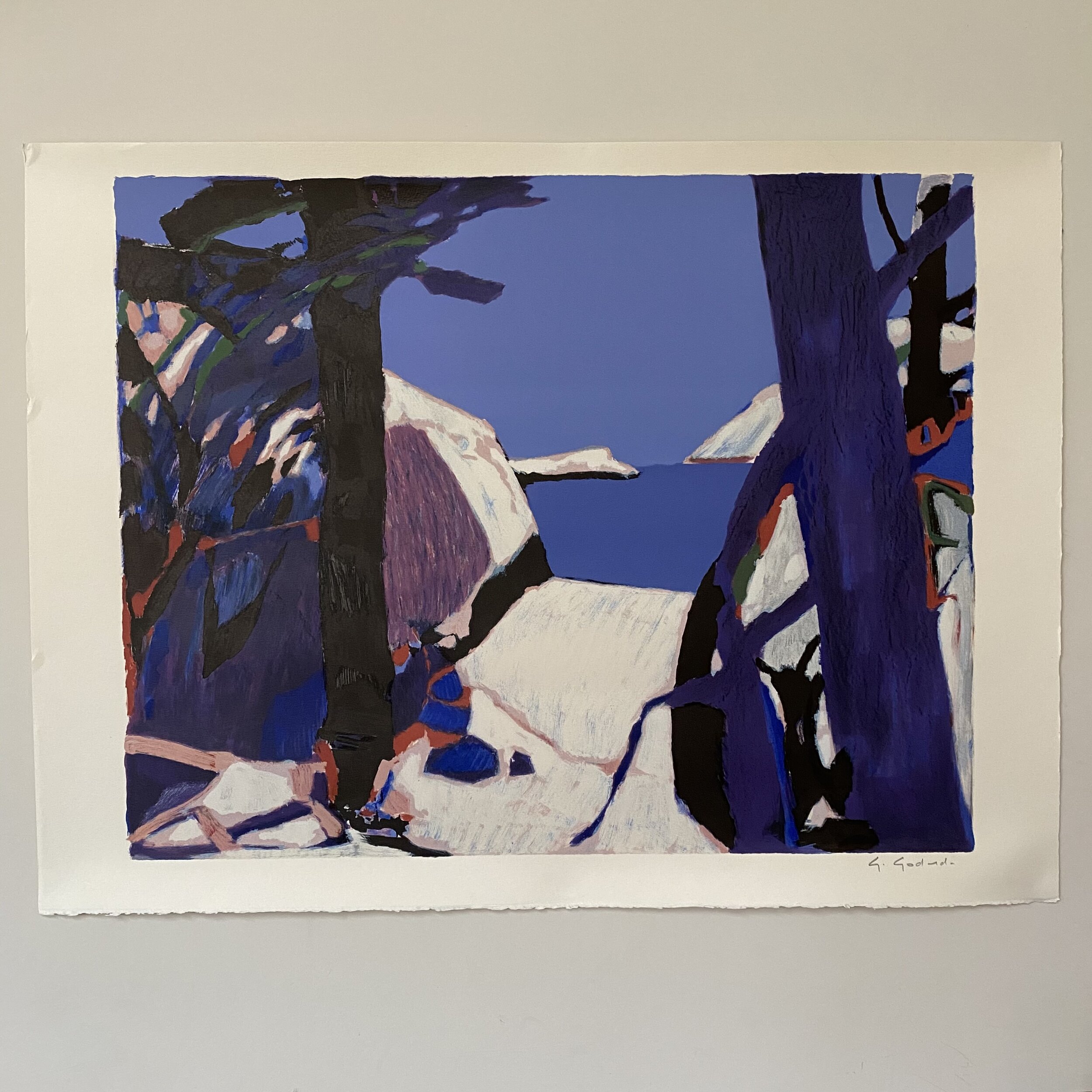 Gabriel Godard lithograph