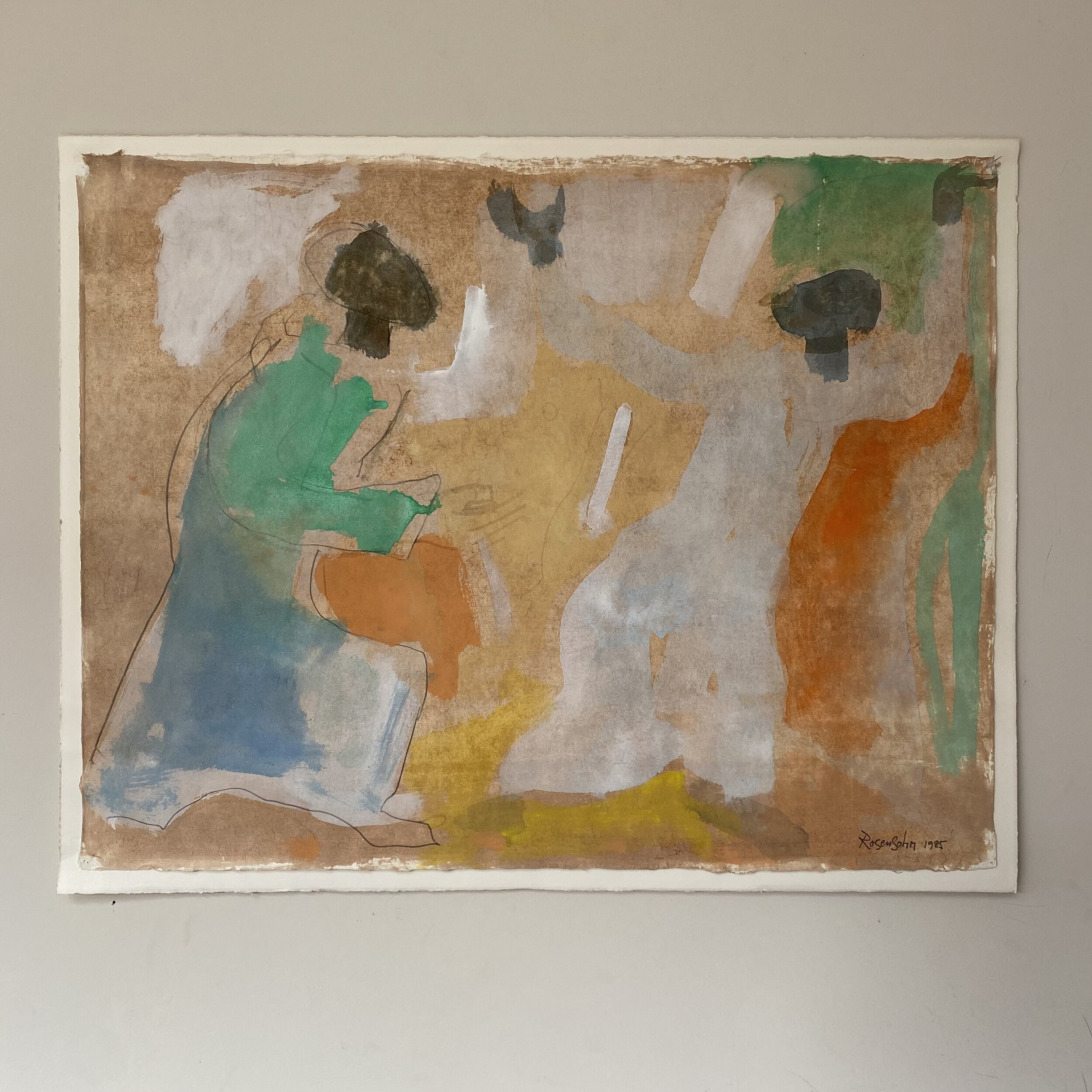 Watercolour portrait