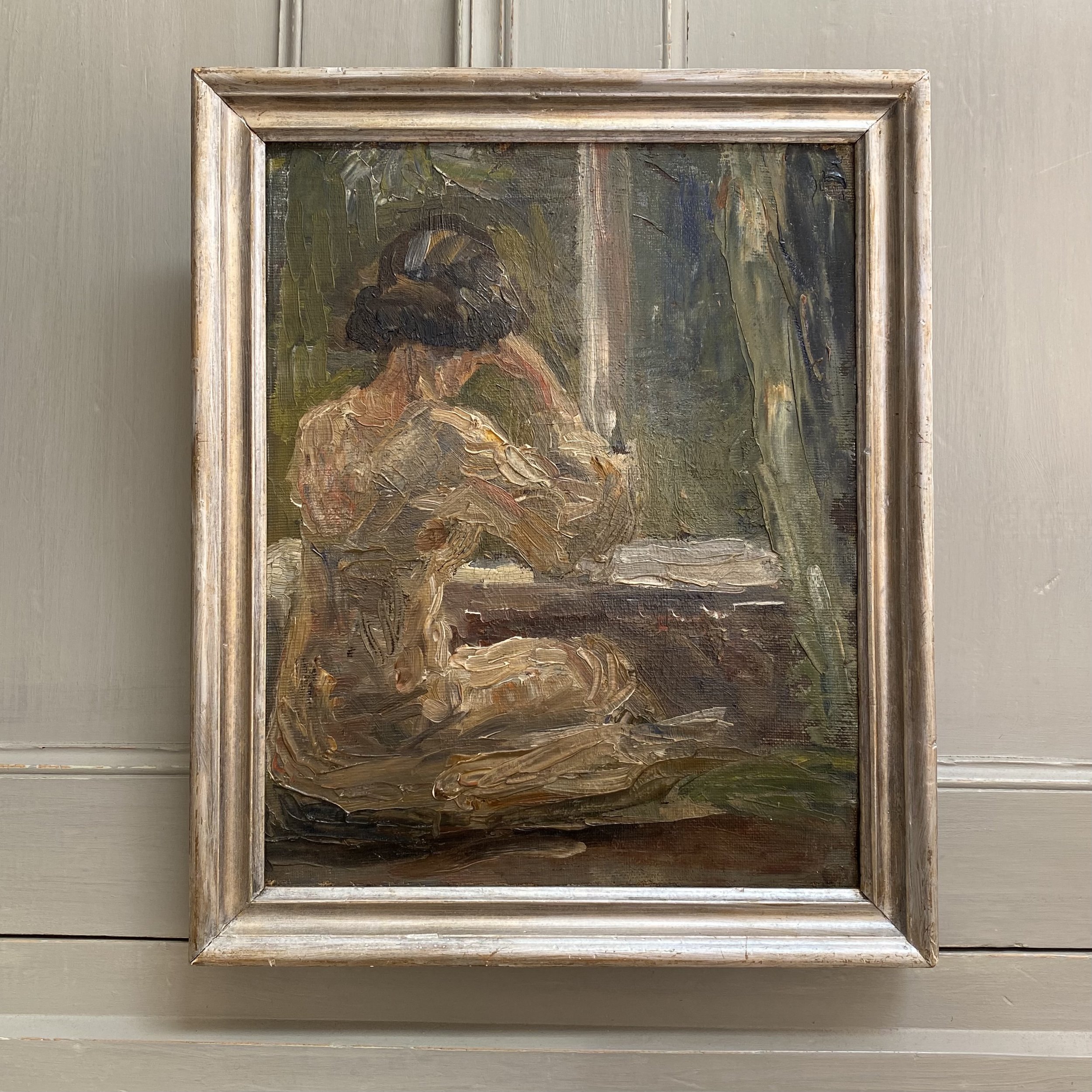 Gazing from a window