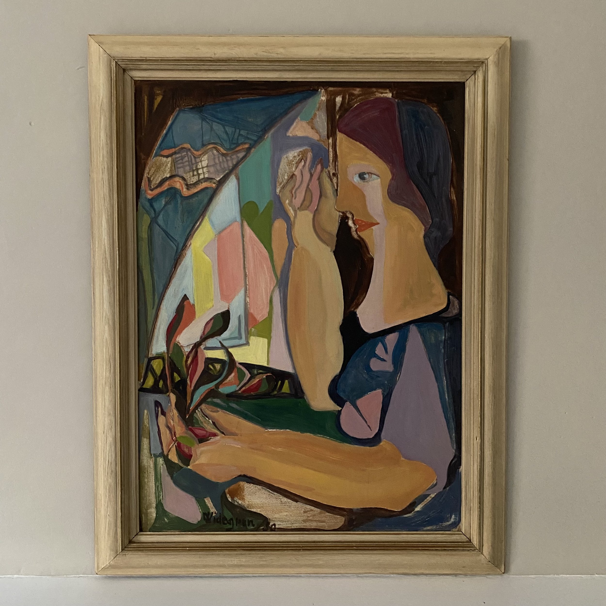 Cubist woman