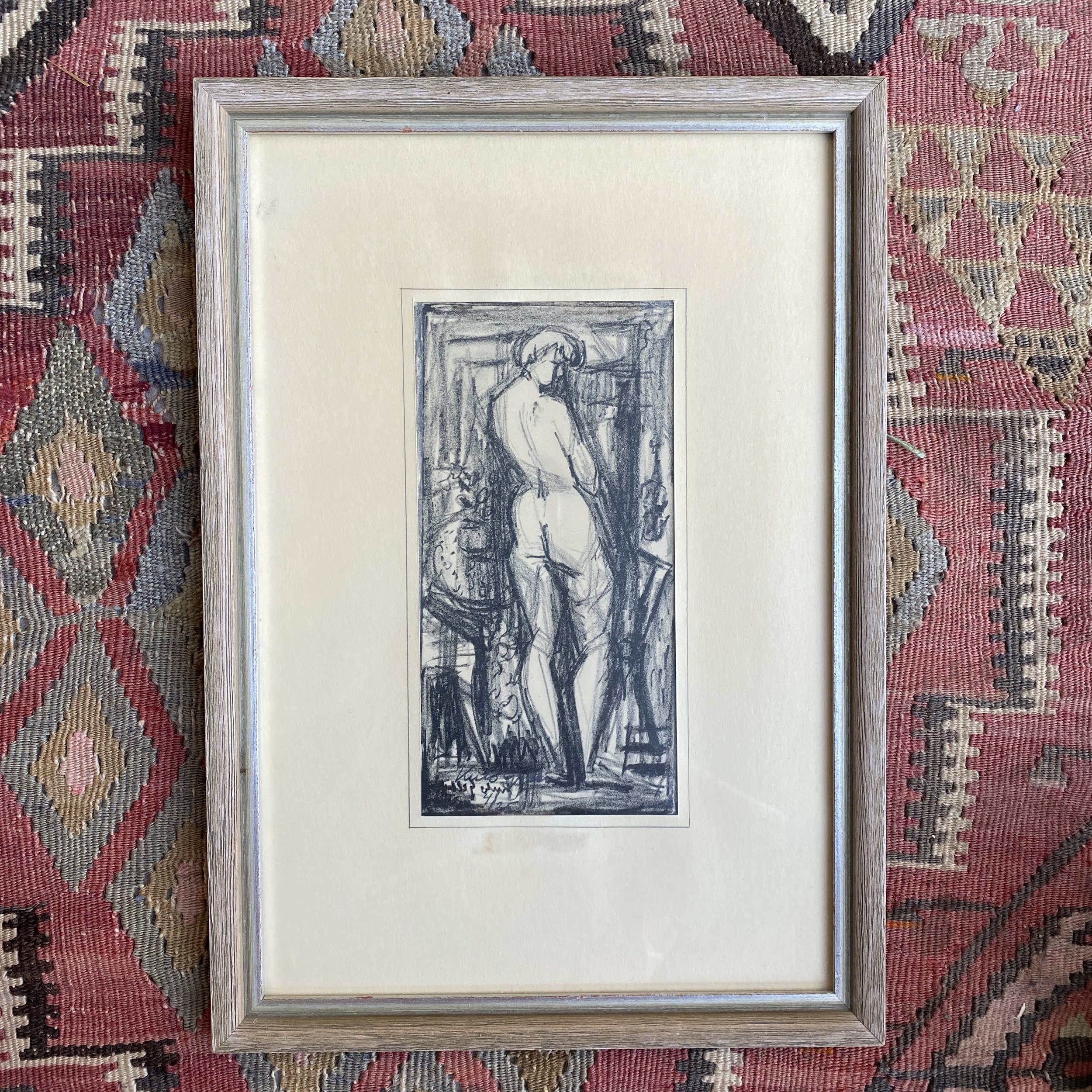 Nude lithograph