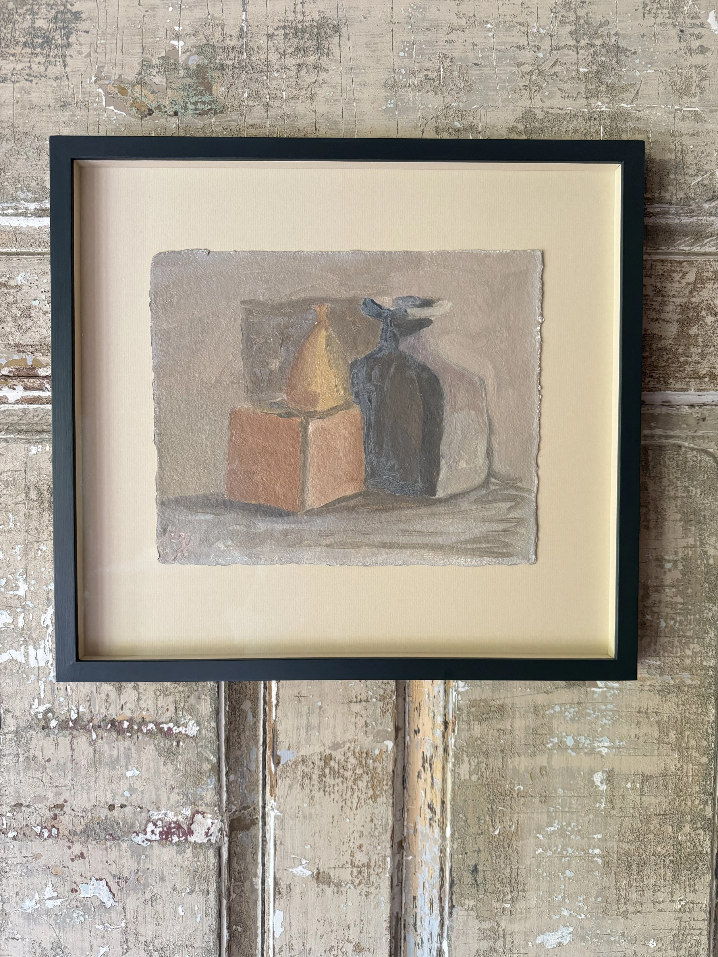 Still life with pear