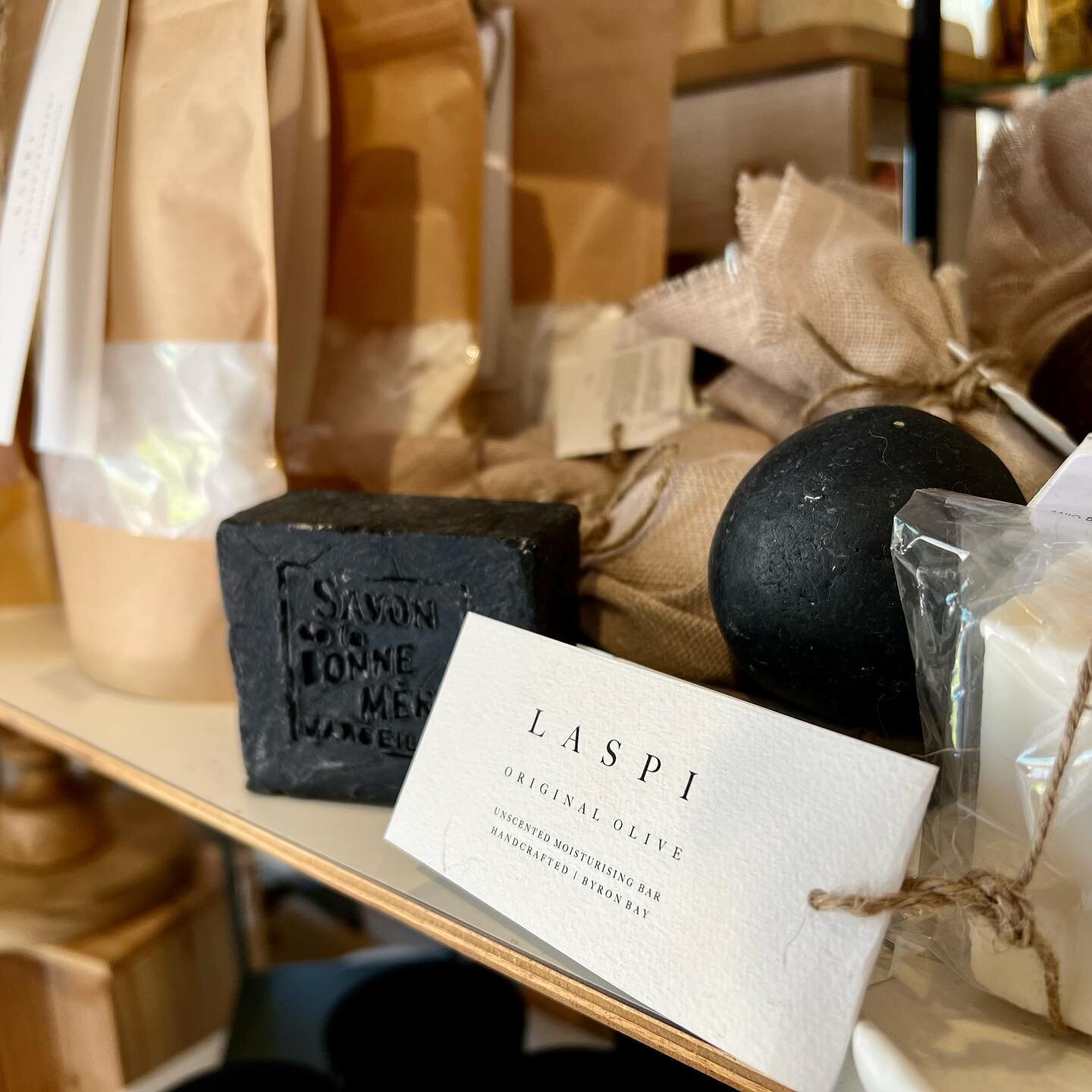 New season @laspi_byronbay now in stock

#naturalskincare #oliveoilsoap