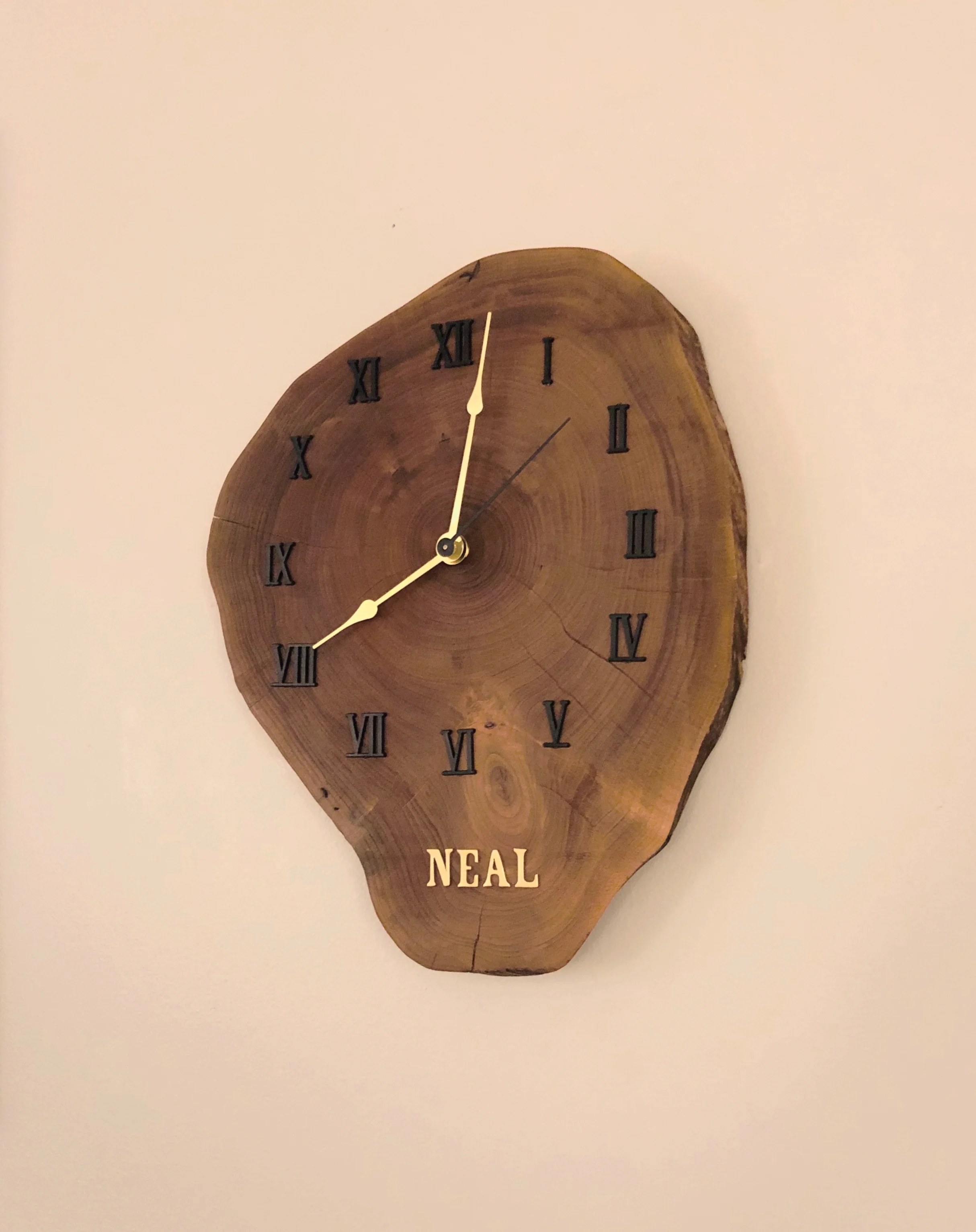 Live Edge Clock | 2019
