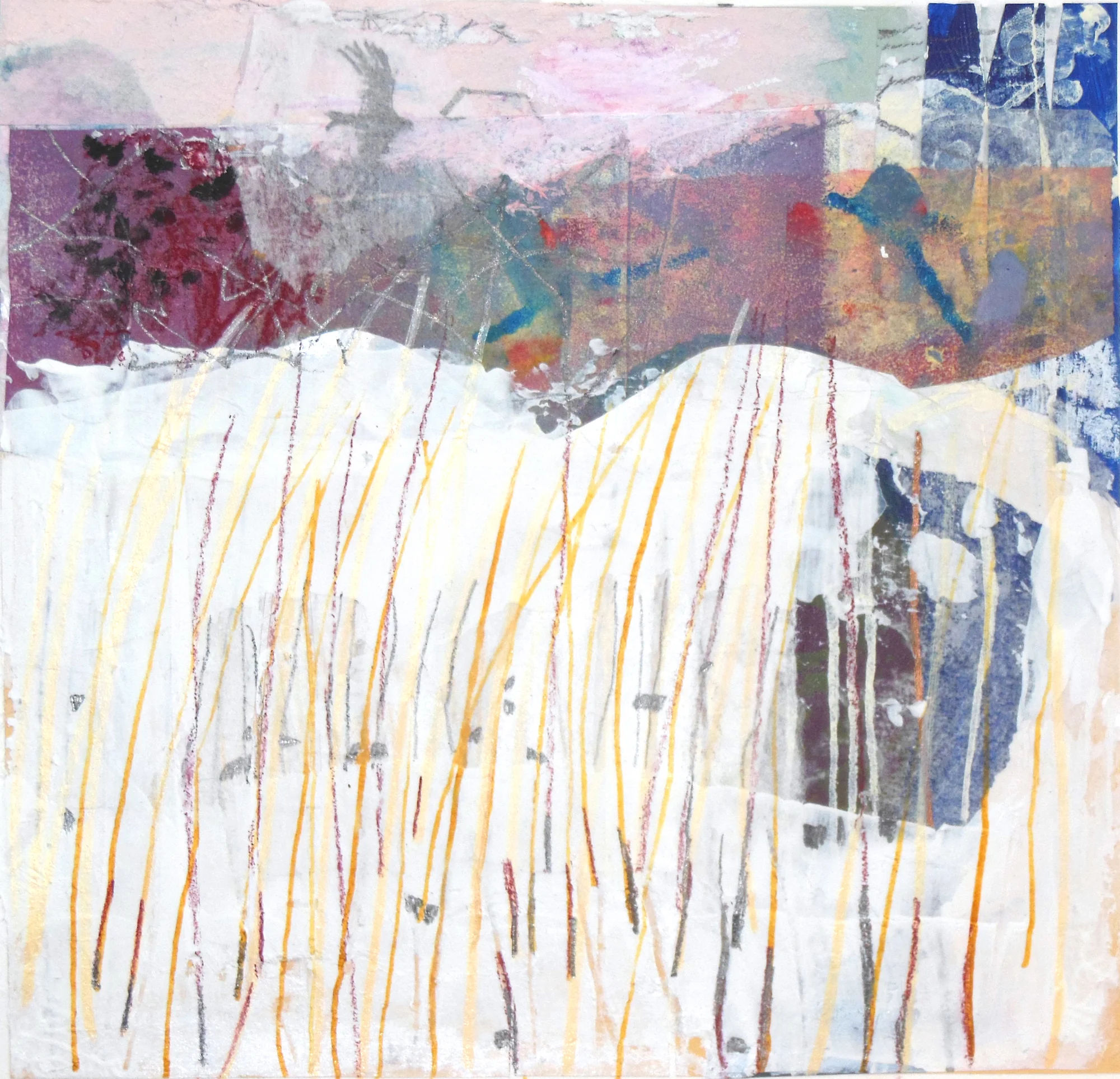 Snow Day Series, Red Kite 1