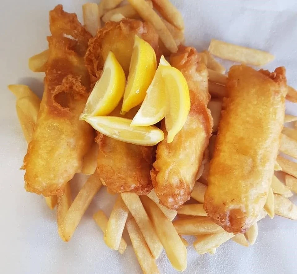 Blue Cod and Chips