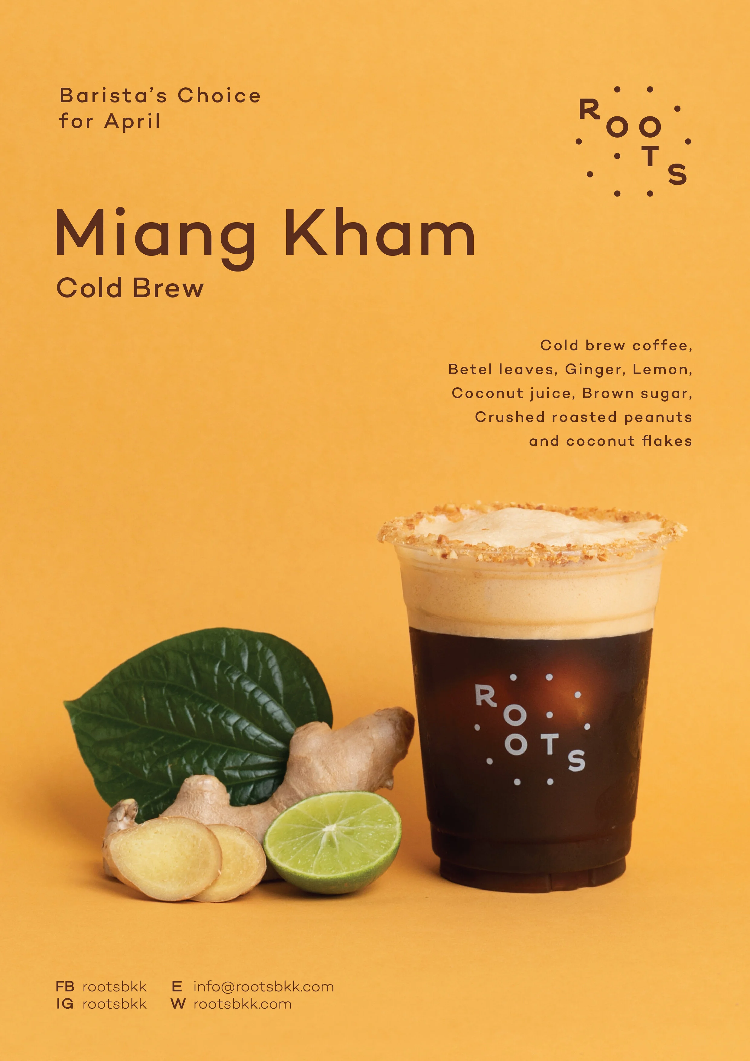 Roots - Barista Choice for April