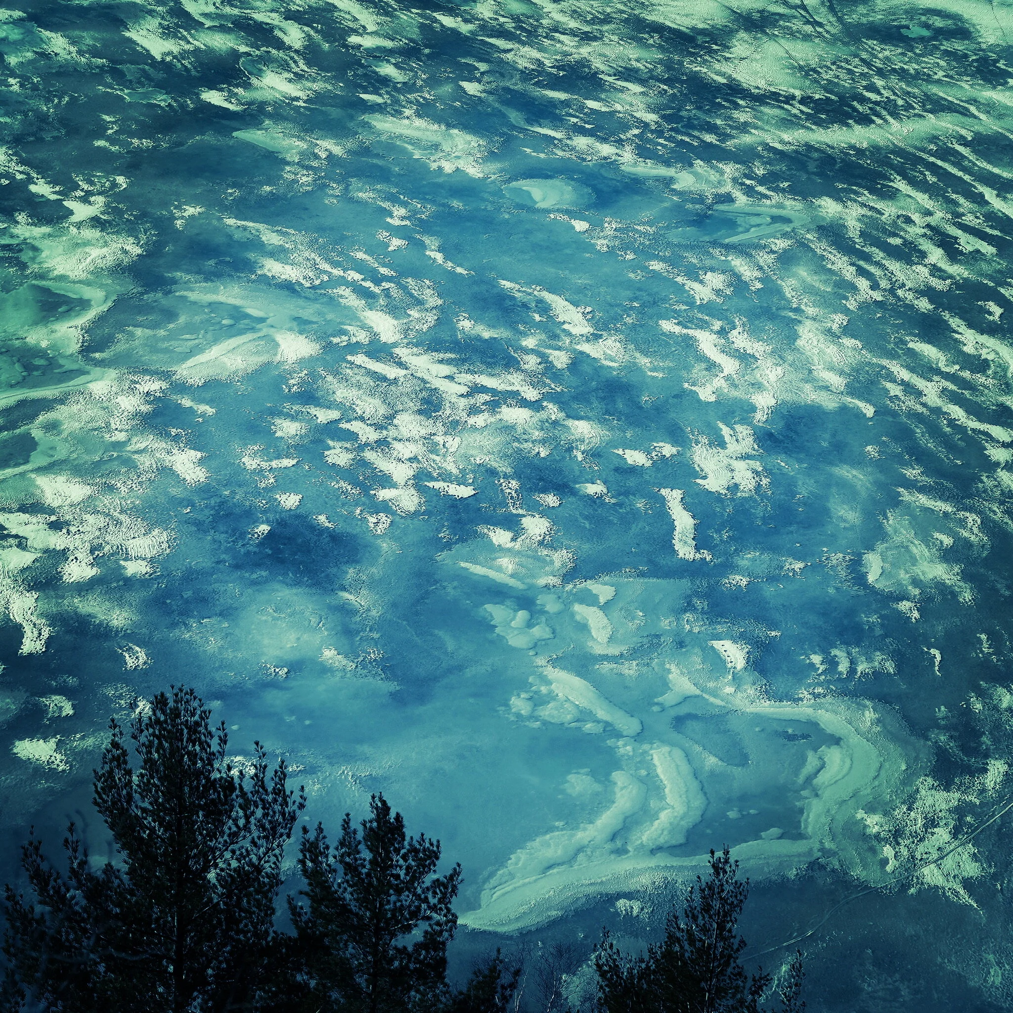 The sky in the ice by Dave Snow Steadii Creative