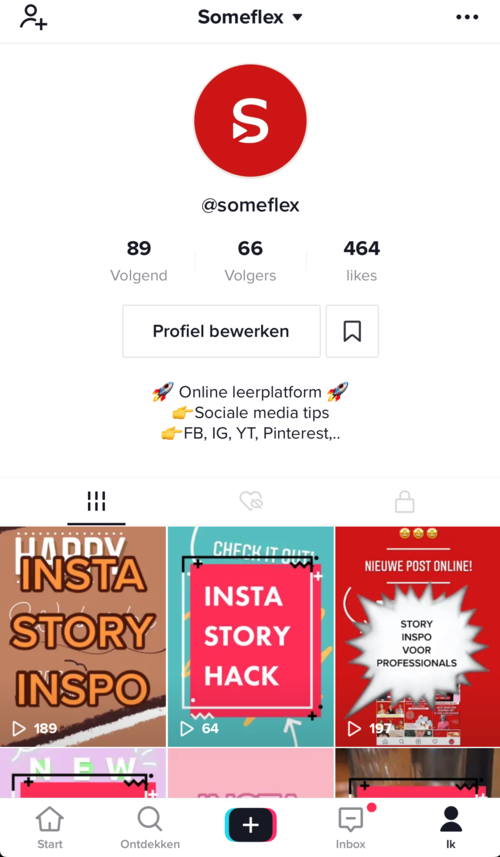 Volg ons op TikTok voor Instagram Story hacks!