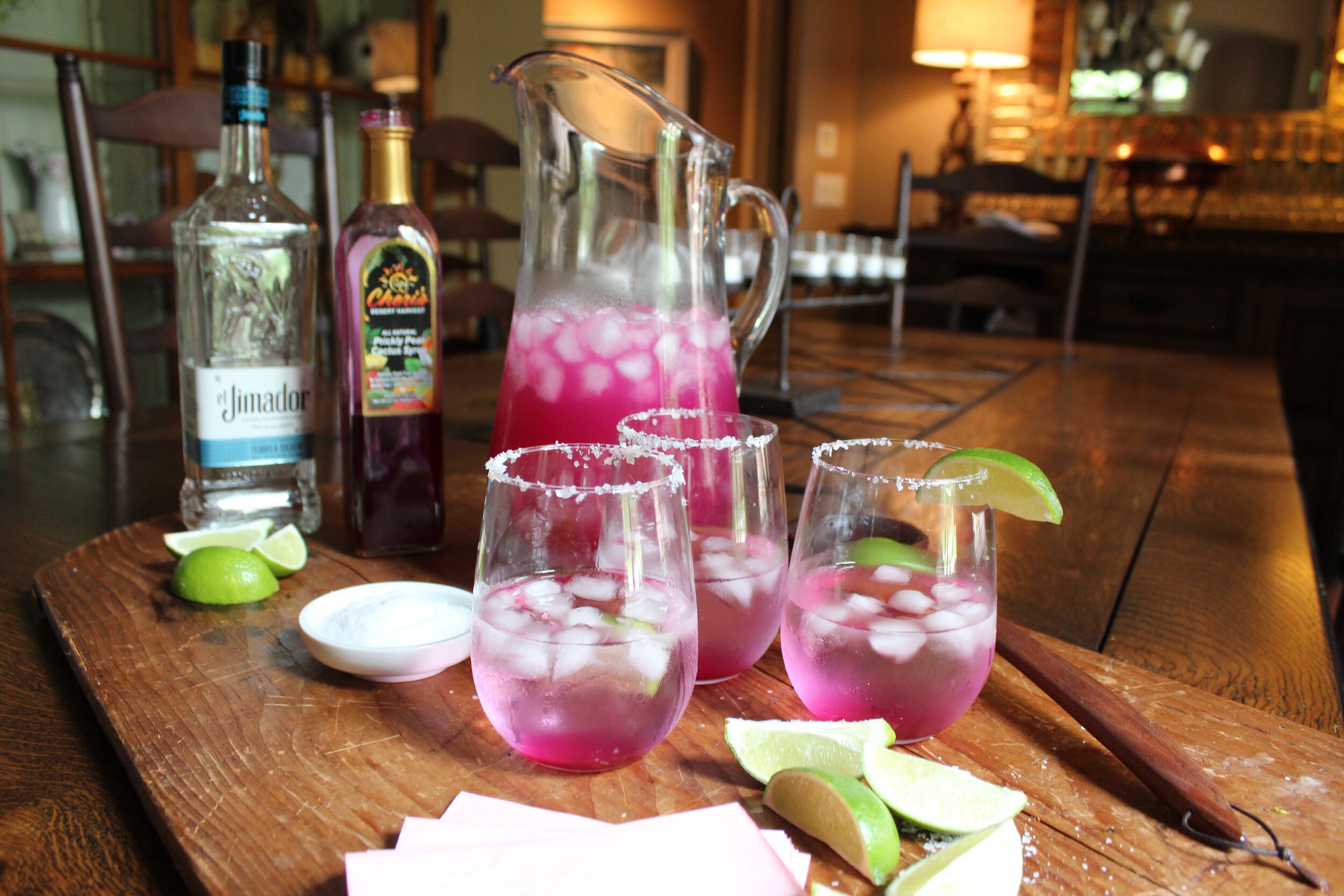 Prickly Pear Margarita — My Brother's Salsa