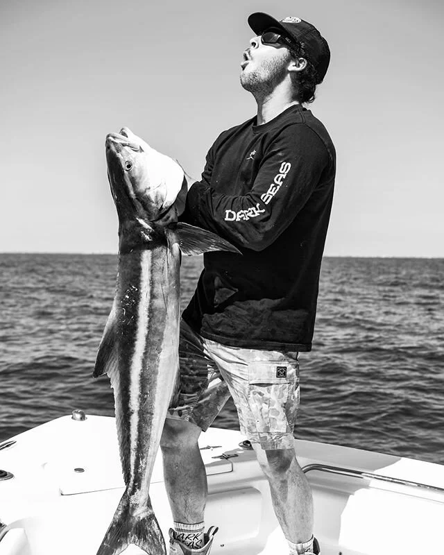 Victory at Sea ⚔️ ⁣
⁣
⁣
⁣
⁣
#darkseas #eastcoast #florida #fishing #grundens #oceanphotography #stokedwhensoaked #fishingdaily #cobia #cobiafishing #seahuntboats #theadvantageisclear #rcioptics #nikon #d850 #visitflorida #fishflorida