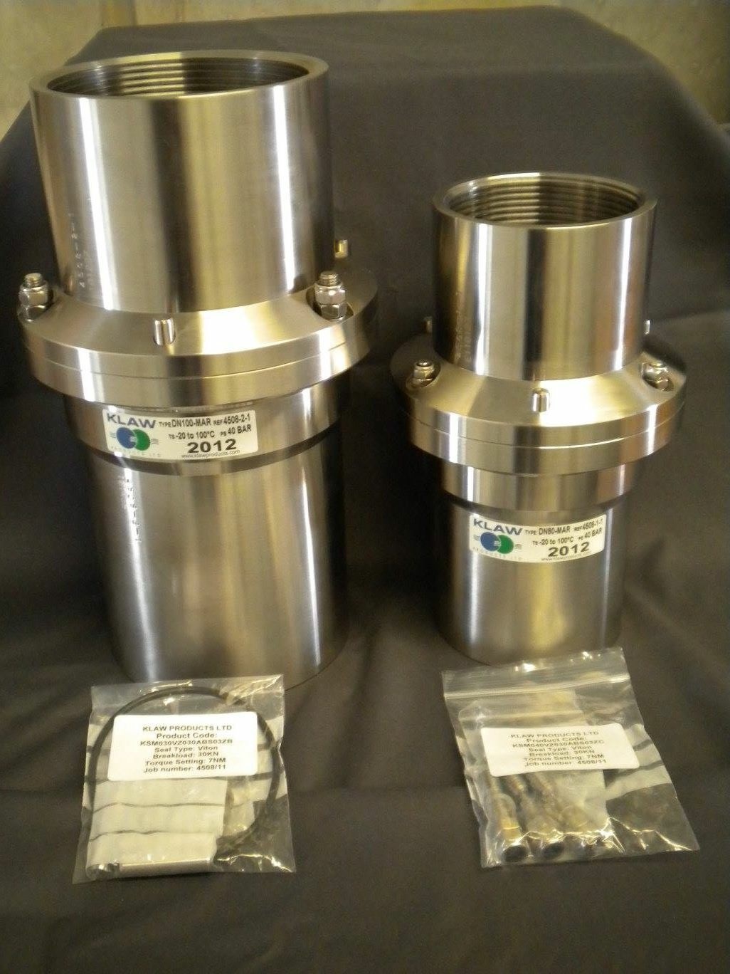 KLAW BREAKAWAY COUPLINGS MARINE OILFIELD In Louisiana